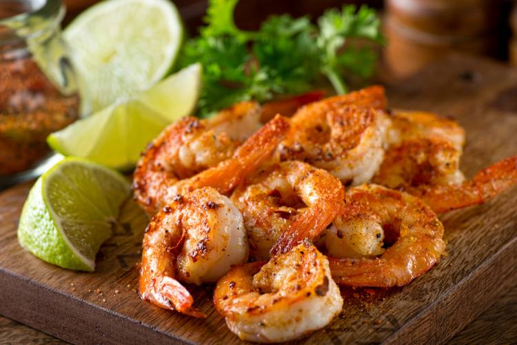 grilled shrimp
