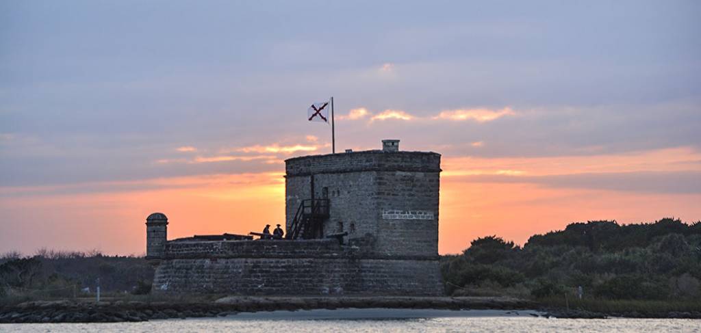 Crescent Beach Fort Matanzas